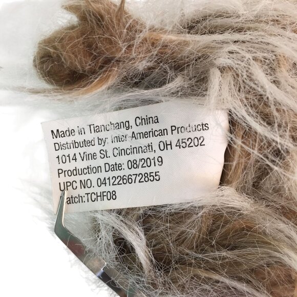 Realistic Yorkie Yorkshire Terrier Puppy Dog Plush 12" Long Hair Pink Bows - Picture 7 of 8